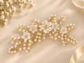 Pearl Blossom Bridal Hair Vine ✨
